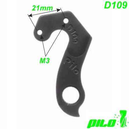 Ausfallende Schaltauge CNC Pilo D109 BMC