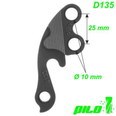 Ausfallende Schaltauge CNC Pilo D135 Marin
