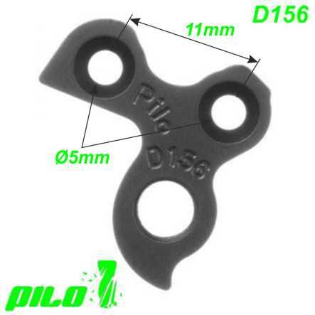 Ausfallende Schaltauge CNC Pilo D156 Norco