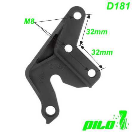 Ausfallende Schaltauge CNC Pilo D181 Scott