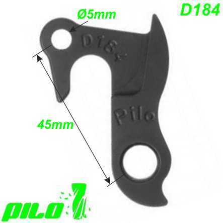 Ausfallende Schaltauge CNC Pilo D184 Norco