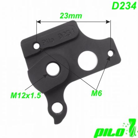 Ausfallende Schaltauge CNC Pilo D234 Bergamont