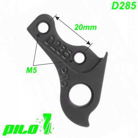 Ausfallende Schaltauge CNC Pilo D285 Norco