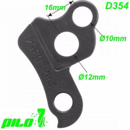 Ausfallende Schaltauge CNC Pilo D354 Giant