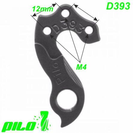 Ausfallende Schaltauge CNC Pilo D393 Merida