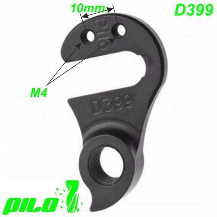 Ausfallende Schaltauge CNC Pilo D399 Merida