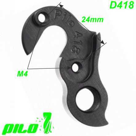 Ausfallende Schaltauge CNC Pilo D418 Colnago