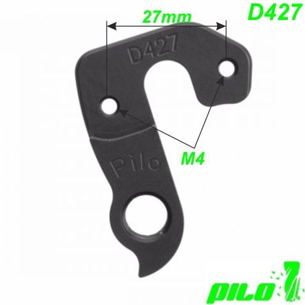 Ausfallende Schaltauge CNC Pilo D427 BMC