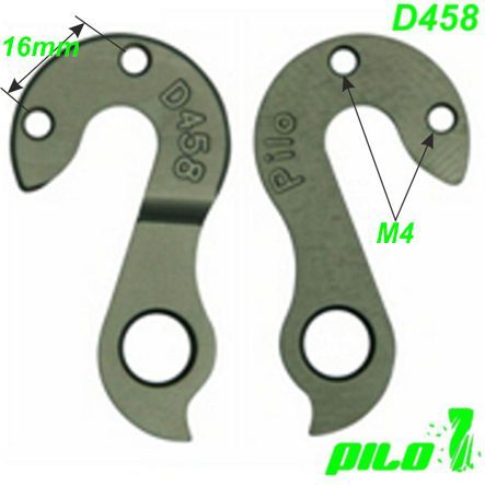 Ausfallende Schaltauge CNC Pilo D458 Intense