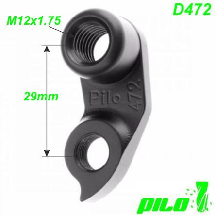 Ausfallende Schaltauge CNC Pilo D472 KTM