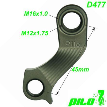 Ausfallende Schaltauge CNC Pilo D477 KTM