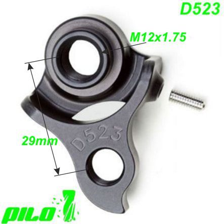 Ausfallende Schaltauge CNC Pilo D523 GT Bicycles