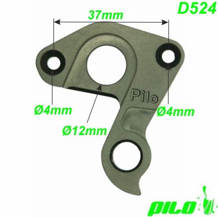 Ausfallende Schaltauge CNC Pilo D524 Bergamont