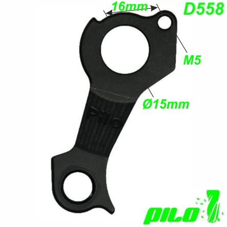 Ausfallende Schaltauge CNC Pilo D558 Canyon