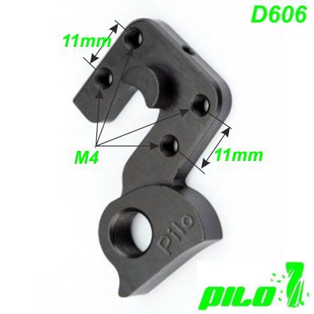 Ausfallende Schaltauge CNC Pilo D606 Canyon