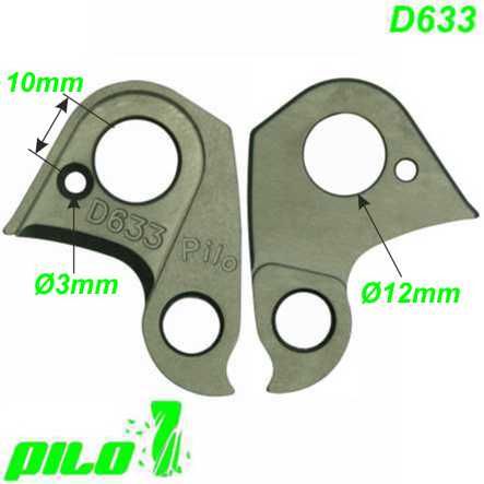 Ausfallende Schaltauge CNC Pilo D633 Norco