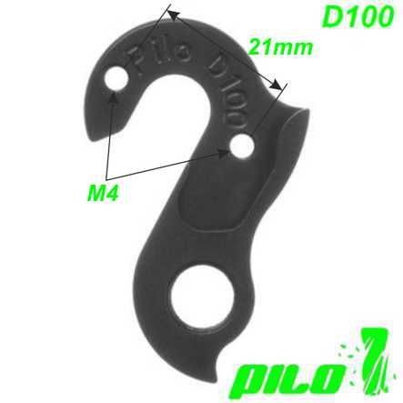 Ausfallende Schaltauge CNC Pilo D100 Colnago Kona Wheeler