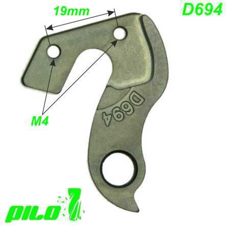 Ausfallende Schaltauge CNC Pilo D694 Specialized