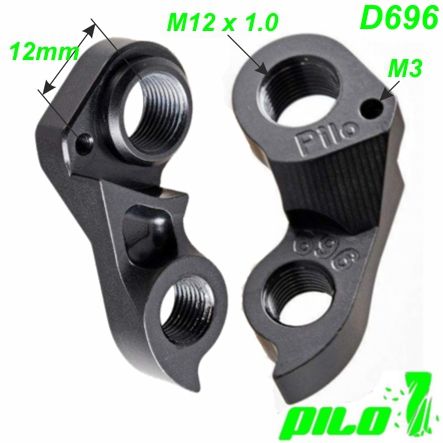 Ausfallende Schaltauge CNC Pilo D696 Cannondale