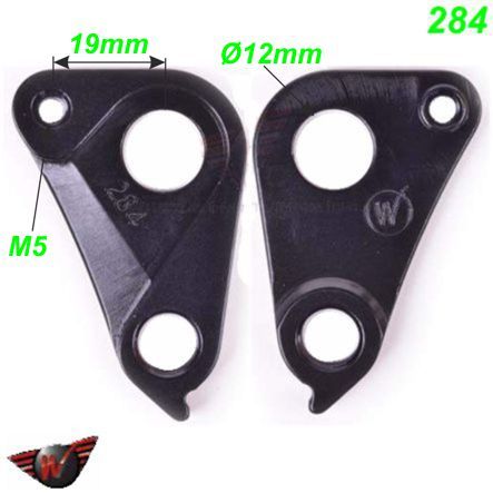 Ausfallende Schaltauge CNC Wheels 284 Typ Specialized