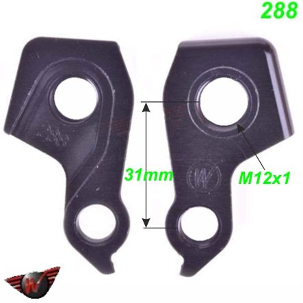 Ausfallende Schaltauge CNC Wheels Santa Cruz