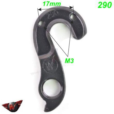 Ausfallende Schaltauge CNC Wheels 290 Giant