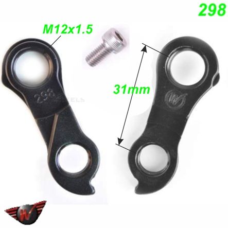 Ausfallende Schaltauge CNC Wheels 298 Foundry