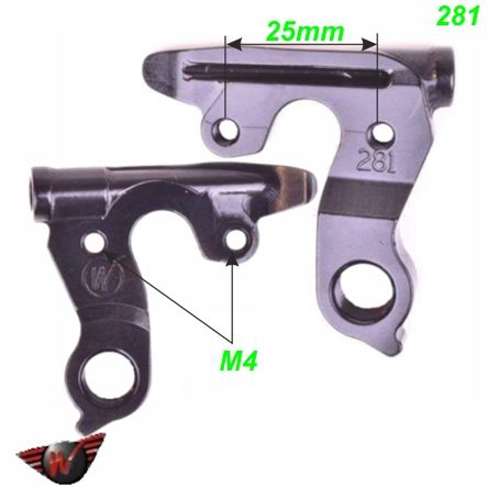 Ausfallende Schaltauge CNC Wheels Cannondale