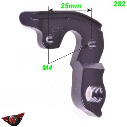 Ausfallende Schaltauge CNC Wheels Cannondale