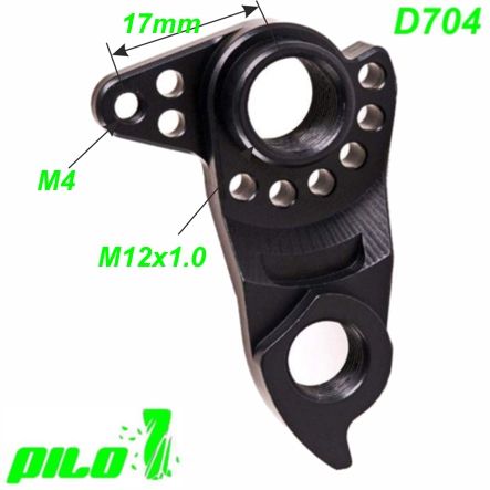 Ausfallende Schaltauge CNC Pilo D704 Canyon