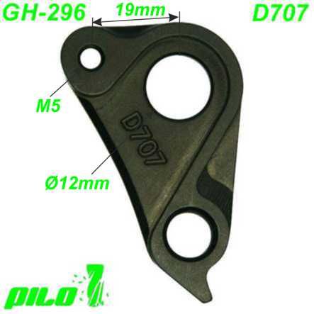 Ausfallende Schaltauge GH-296 CNC Pilo D707 Specialized