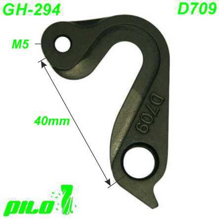 Ausfallende Schaltauge GH-294 CNC Pilo D709 Specialized