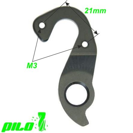 Ausfallende Schaltauge CNC Pilo Cube