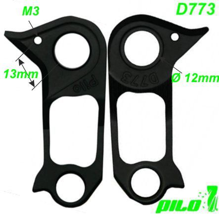 Ausfallende Schaltauge CNC Pilo D773 BMC