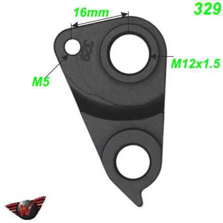 Ausfallende Schaltauge CNC Wheels 329 Scott