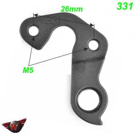 Ausfallende Schaltauge CNC Wheels 331 Scott