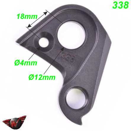 Ausfallende Schaltauge CNC Wheels 338 Norco