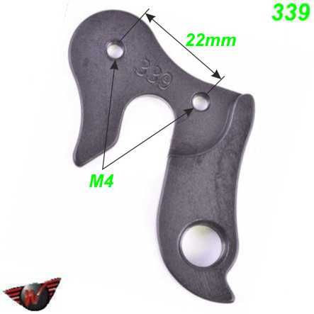 Ausfallende Schaltauge CNC Wheels 339 Norco