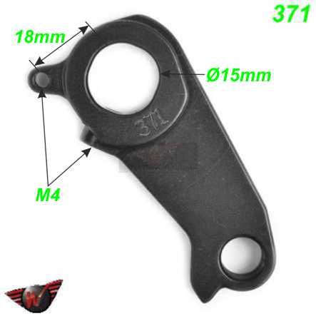 Ausfallende Schaltauge CNC Wheels 371 Scott