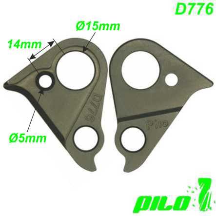 Ausfallende Schaltauge CNC Pilo D776 Canyon