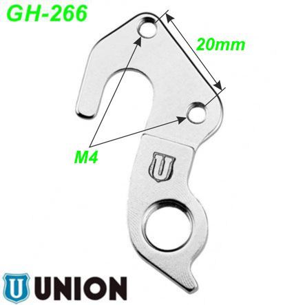 Ausfallende Schaltauge GH-266 Union Focus
