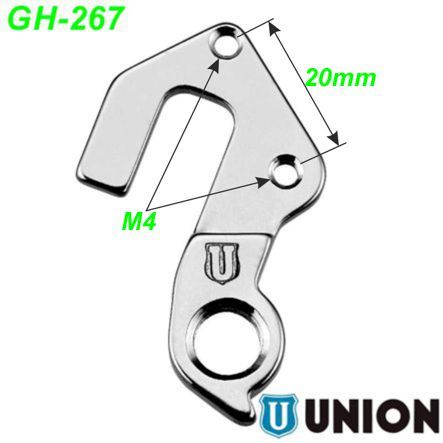 Ausfallende Schaltauge GH-267 Union Focus