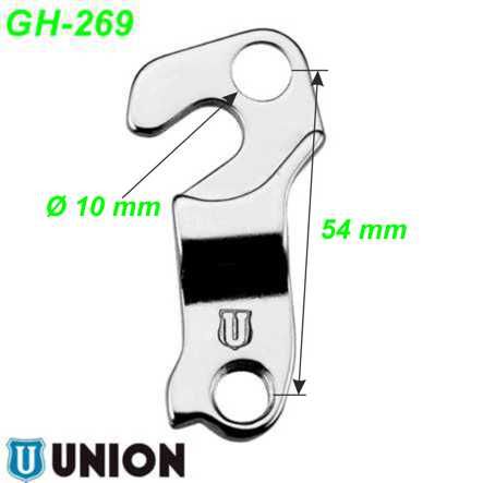 Ausfallende Schaltauge GH-269 Union Marwi Stevens