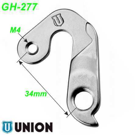 Ausfallende Schaltauge GH-277 Union Marwi Scott