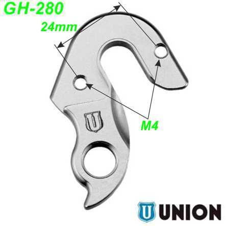 Ausfallende Schaltauge GH-280 Union Stevens