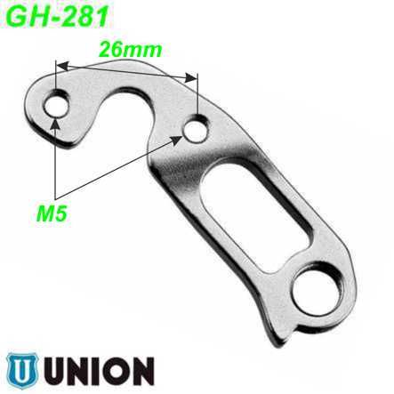 Ausfallende Schaltauge GH-281 Union Marwi Scott
