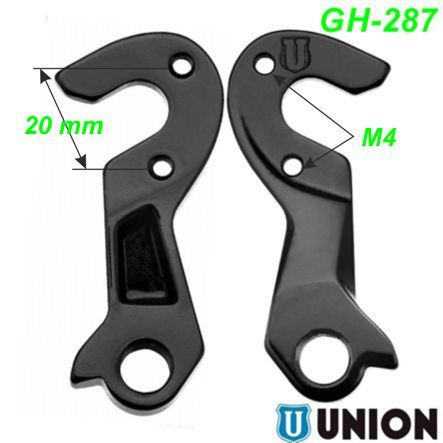 Ausfallende Schaltauge GH-287 Union Cube