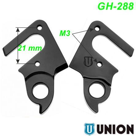 Ausfallende Schaltauge GH-288 Union Cube