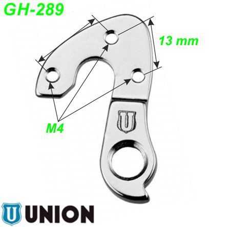 Ausfallende Schaltauge GH-289 Union Focus