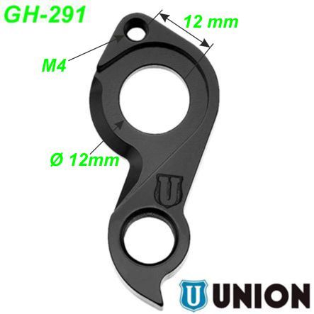 Ausfallende Schaltauge GH-291 Union Focus